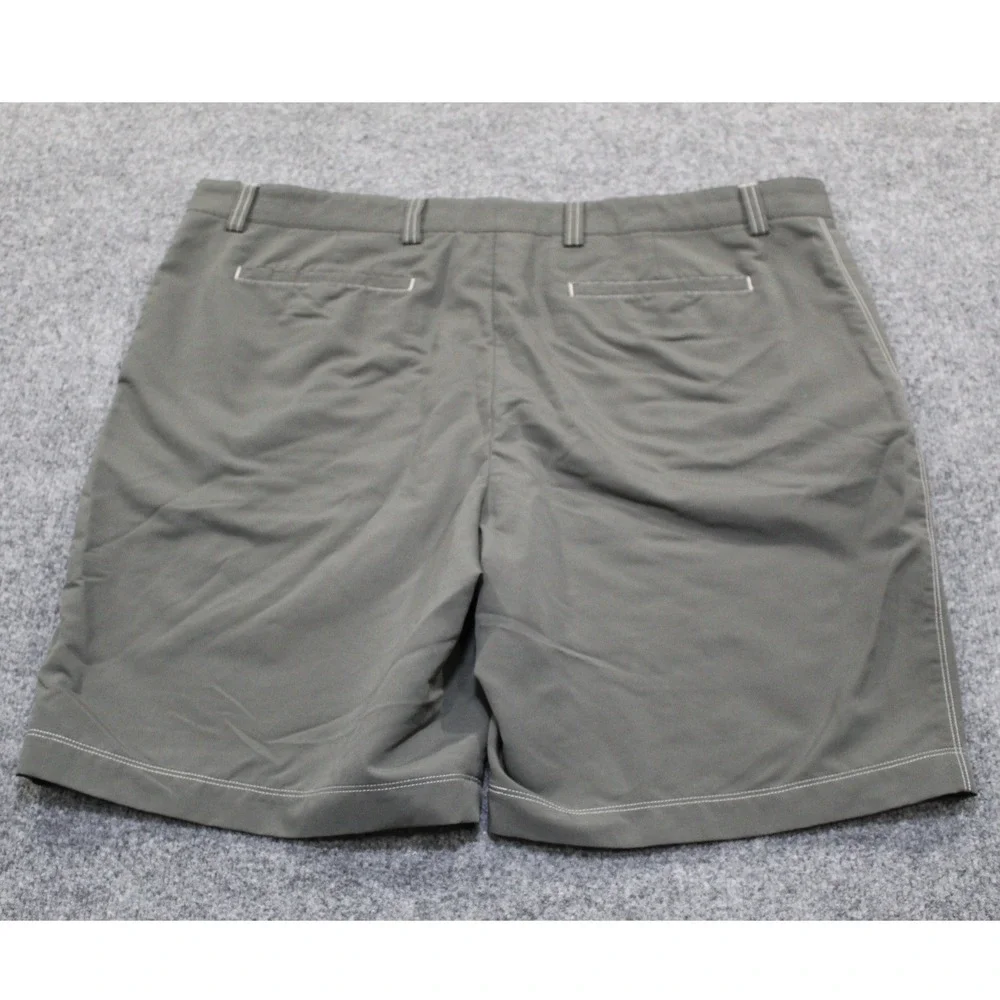Cutter Buck CB DryTec‎ Golf Shorts Mens Size 42 Gray Flat Front Performance